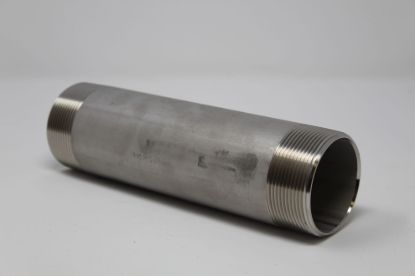 Picture of NIPPLE 2"X8" SCHEDULE 40 SS304